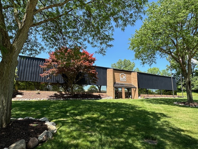 View of main office building